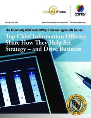 The cover of the PDF of The CIO Series: Pitney Bowes’ Greg Buoncontri — Tied to the Company’s Growth Prospects Special Report