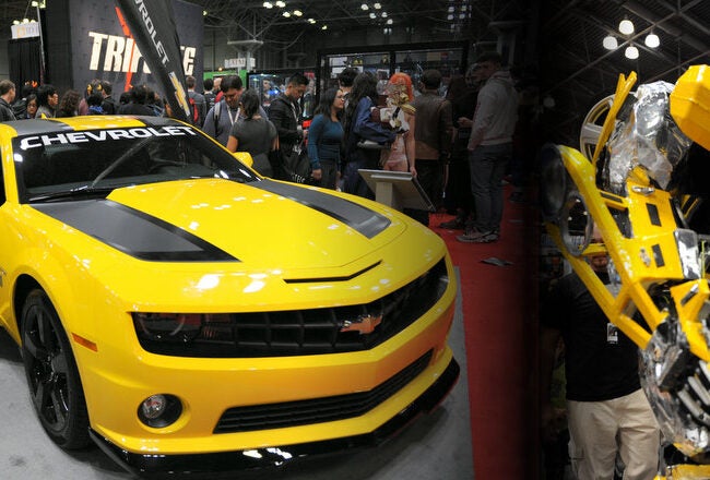 Chevrolet at New York Comic Con 2012.