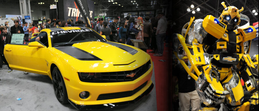 Chevrolet at New York Comic Con 2012.