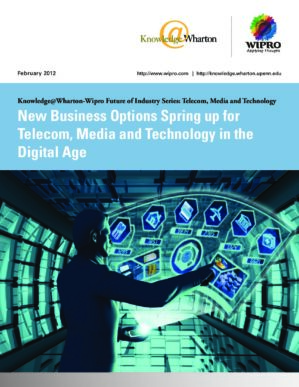 The cover of the PDF of New Business Options Spring up for Telecom, Media and Technology in the Digital Age Special Report