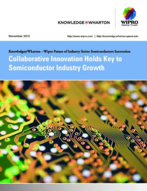 The cover of the PDF of Collaborative Innovation Holds Key to Semiconductor Industry Growth Special Report
