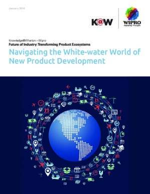 The cover of the PDF of Navigating the White-water World of New Product Development Special Report