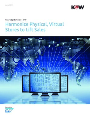 The cover of the PDF of Harmonize Physical, Virtual Stores to Lift Sales Special Report