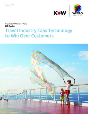The cover of the PDF of Travel Industry Taps Technology to Win Over Customers Special Report