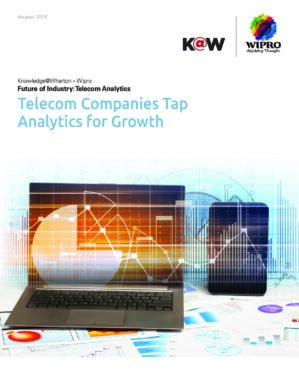 The cover of the PDF of Telecom Companies Tap Analytics for Growth Special Report