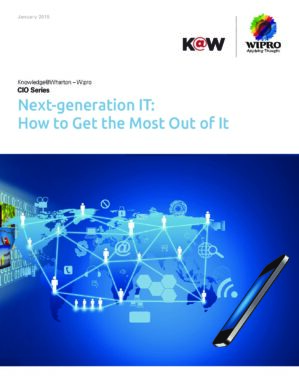 The cover of the PDF of Next-generation IT: How to Get the Most Out of It Special Report