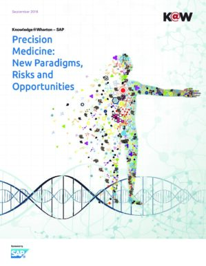 The cover of the PDF of Precision Medicine: New Paradigms, Risks and Opportunities Special Report