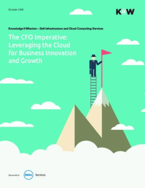 The cover of the PDF of The CFO Imperative: Leveraging the Cloud for Business Innovation and Growth Special Report