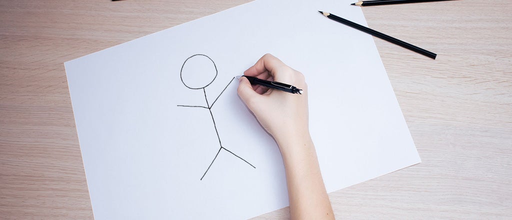 How to Draw a Stick Figure