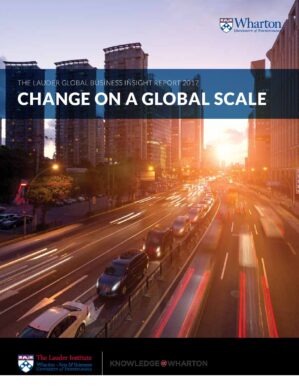The cover of the PDF of Change on a Global Scale Special Report