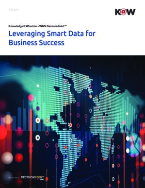 The cover of the PDF of Leveraging Smart Data for Business Success Special Report