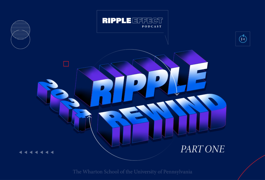 Text graphic that reads "Ripple Rewind 2024: Part 1"