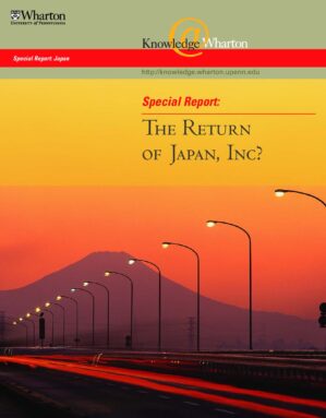 The cover of the PDF of Japan_SpecialReport Special Report