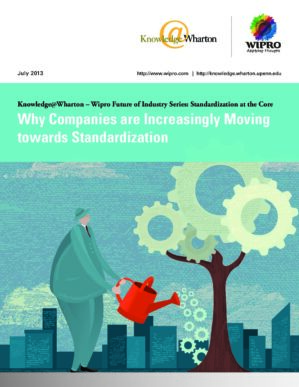 The cover of the PDF of Why Companies are Increasingly Moving Towards Standardization Special Report