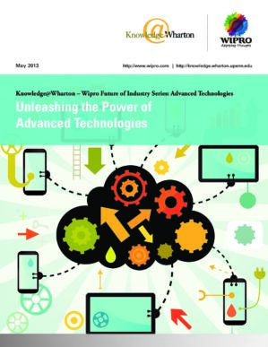 The cover of the PDF of Unleashing the Power of Advanced Technologies Special Report